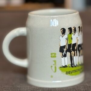Club 63 German Deutschland FuBball Weltmeister 1974 Mug Stoneware Stein